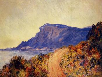 尅勞德 莫奈 Coastal Road at Cap Martin, near Menton